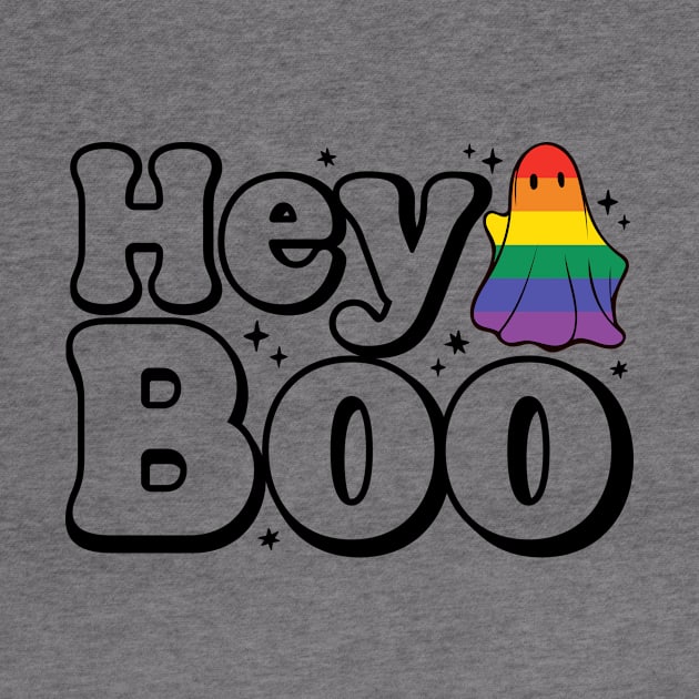 Hey Boo halloween ghost pride by theMstudio